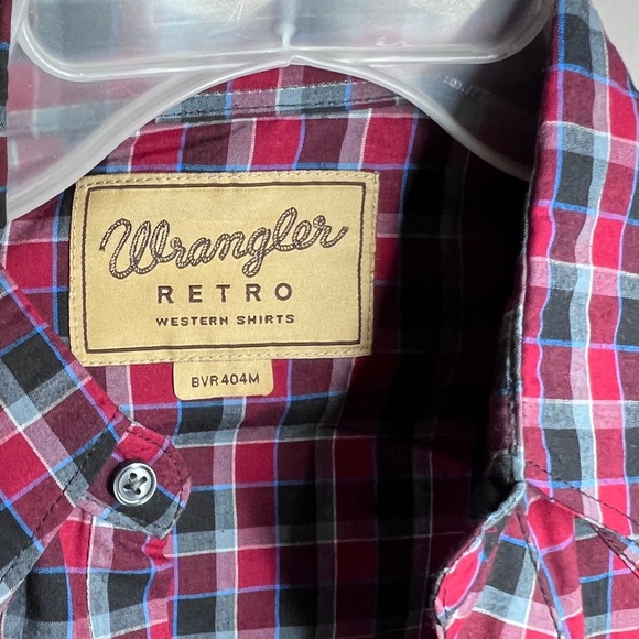 Wrangler Boy's Pearl Snap Button Western Shirt - Picture 2 of 15